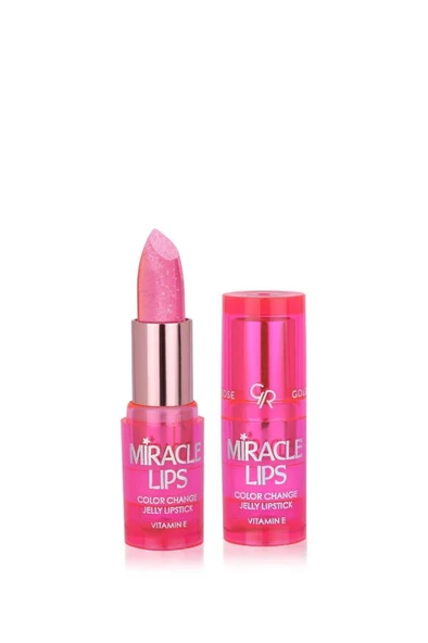 Golden Rose Miracle Lips Color Change Jelly Lipstick No:101 Berry Pink ürün görseli 1