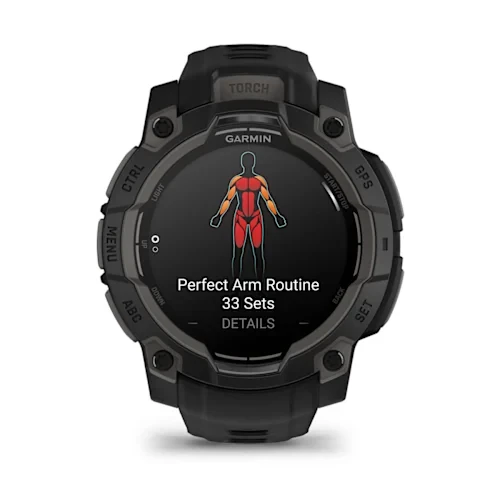 Garmin Instinct 3 – 45 mm AMOLED Siyah - Resim 4