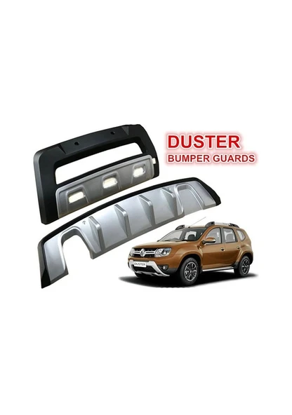 Dacıa Duster 2014-2017 Ön Arka Difüzör - Duster Koruma - Resim 3