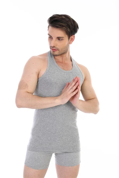 Erkek Ribana Spor Gri Atlet 915 ürün görseli 1