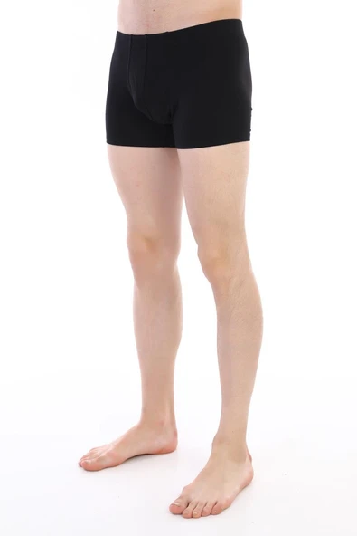Erkek Elastanlı Siyah Boxer 810 - Resim 6