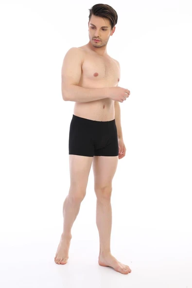Erkek Elastanlı Siyah Boxer 810 ürün görseli 1