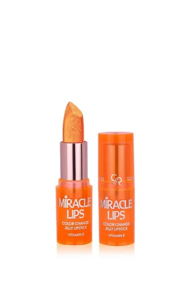 Golden Rose Miracle Lips Color Change Jelly Lipstick No:103 Natural Pink ürün görseli 1