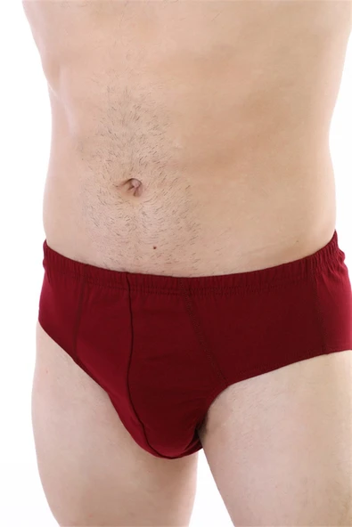 Erkek Süprem Bordo Slip 741 - Resim 6