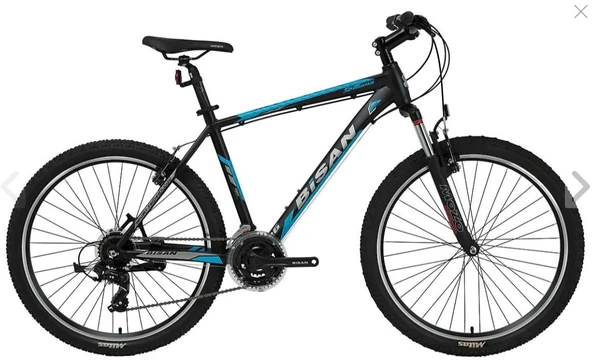 Bisan MTX 7050 27.5 V Fren 43 Cm Siyah Mavi Mtb Dağ Bisikleti ürün görseli 1