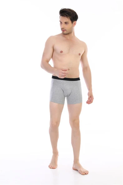 Erkek Elastanlı Gri Boxer 889 ürün görseli 1