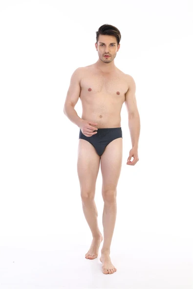 Erkek Süprem Füme Slip 741 - Resim 5