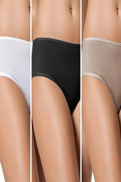 Kadın Geniş Kenarlı 5'li Slip Paket 622 ürün görseli 1