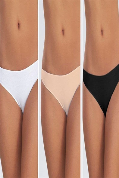 Kadın İzsiz Slip 5'li Paket 621 ürün görseli 1
