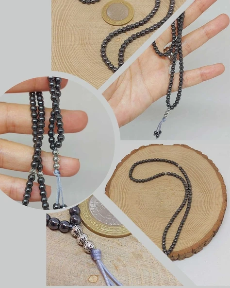 Hematit Taşı 99luk Tesbih 4mm (14710) ürün görseli 1