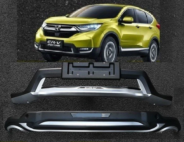 Honda Crv Uyumlu 2018- Ön Arka Tampon Koruyucu ürün görseli 1