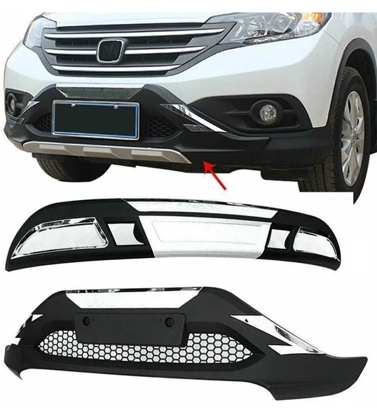 Honda Crv Uyumlu 2013 2015 Ön Arka Tampon Koruyucu Difüzör ürün görseli 1