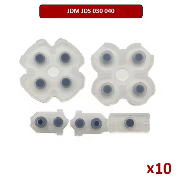 10 Takım PS4 İç Lastik 030 040 Silikon İletken Playstation 4 Yedek Parça ürün görseli 1