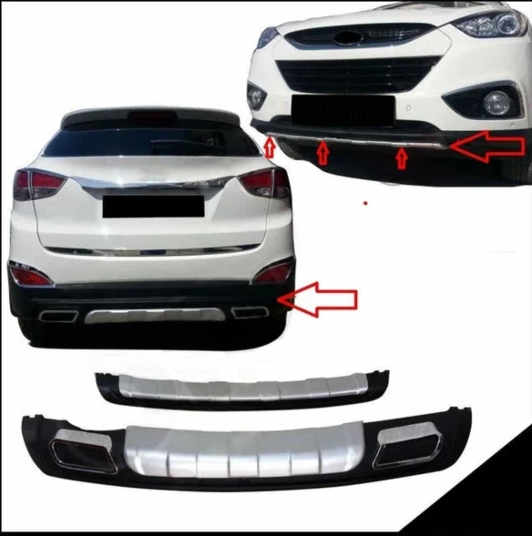 Hyundai Ix35 Uyumlu 2010- Ön Arka Difüzör ürün görseli 1