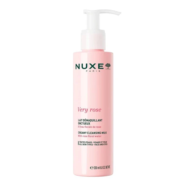 Nuxe Very Rose Creamy Cleansing Milk  200ml ürün görseli 1