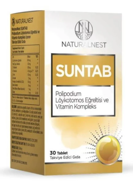 NaturalNest Suntab 30 Tablet | 2 Adet ürün görseli 1