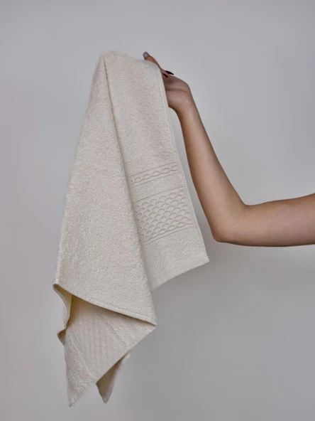 Pure Basic Pamuklu Havlu 50x85 Tek Parça El Havlusu - Resim 11