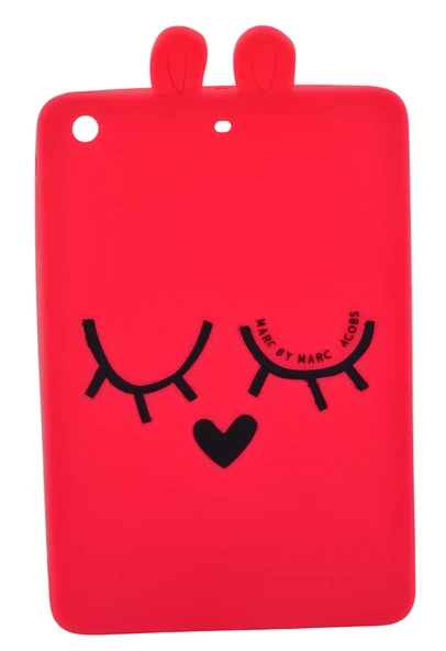 Marc by Marc Jacobs Silikon Tavşan iPad Tablet Kılıfı Pembe (14x20.5cm) ürün görseli 1