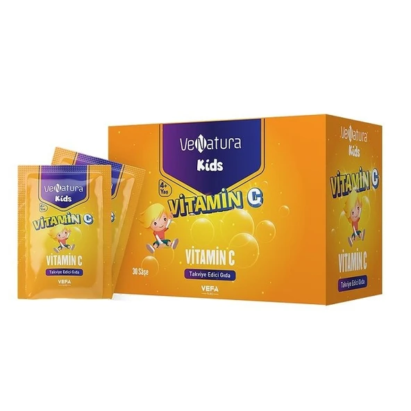 Venatura Kids Vitamin C 500mg 30 Saşe ürün görseli 1