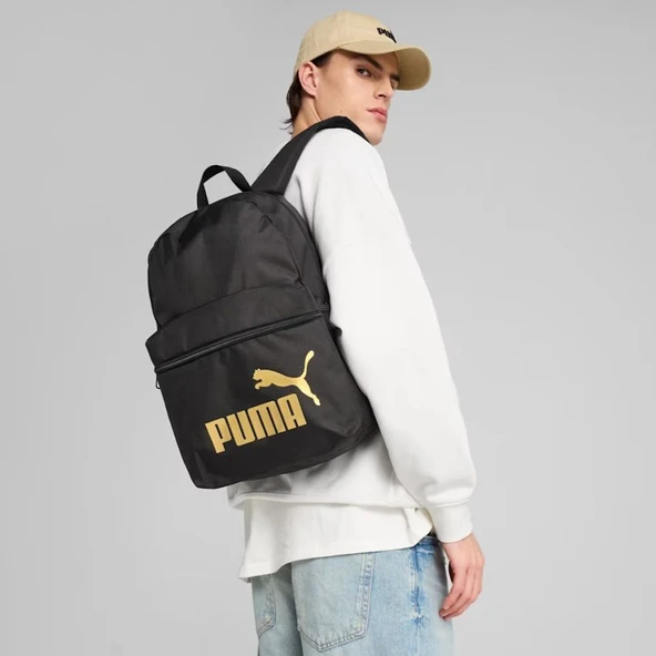 PUMA PHASE Backpack Siyah Sırt Çantası 9116403 - Resim 4