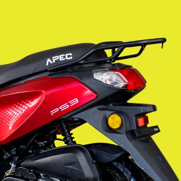 APEC PS3 49.4CC BENZINLI MOPED KIRMIZI - Resim 3