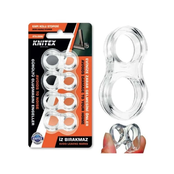 Knitex KTX-2898 Vakumlu Kapı Kolu Tamponu 4 Lü Pk ürün görseli 1