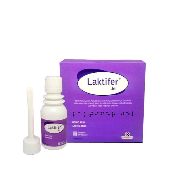 Laktifer Jel Aplikatörlü 2 Adet ürün görseli 1