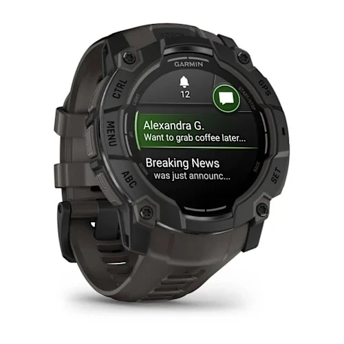 Garmin Instinct 3 – 50 mm AMOLED Kömür Siyahı - Resim 3