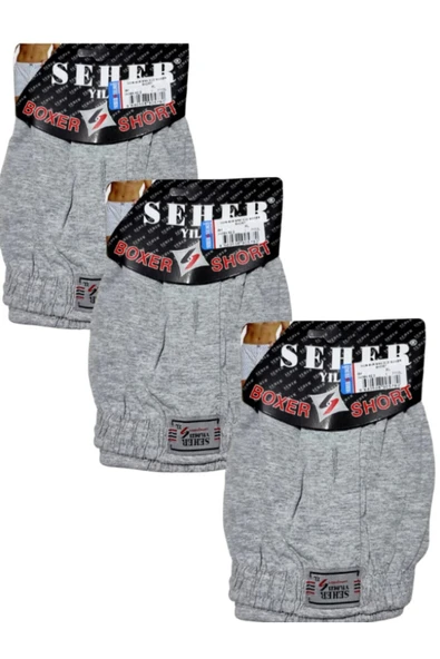 Feta 3'lü Erkek Penye Boxer ürün görseli 1