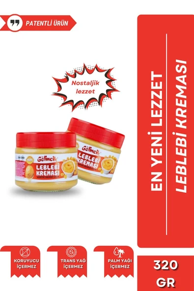 Gelincik GELİNCİK 320GR LEBLEBİ KREMASI NOSTALJİ ÜRÜN ürün görseli 1