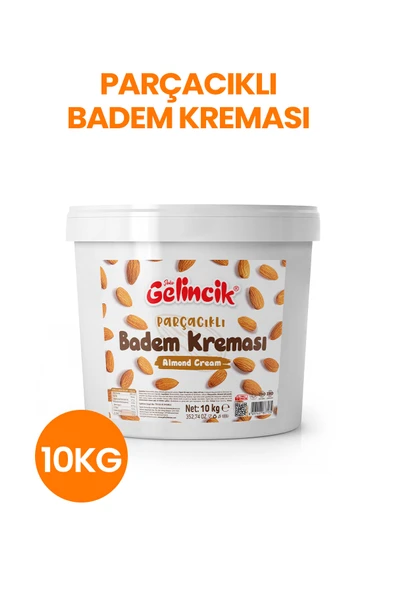 Gelincik PARÇACIKLI BADEM KREMASI KAHVALTILIK ÖZEL ÜRETİM 10KG SÜRÜLEBİLİR BADEM KREMASI ürün görseli 1