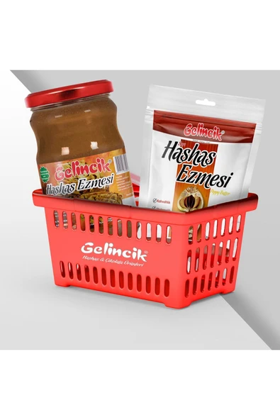 Gelincik 500Gr Haşhaş Ezmesi ve 250Gr Sarı Haşhaş Ezmesi Kasım Sepeti ürün görseli 1