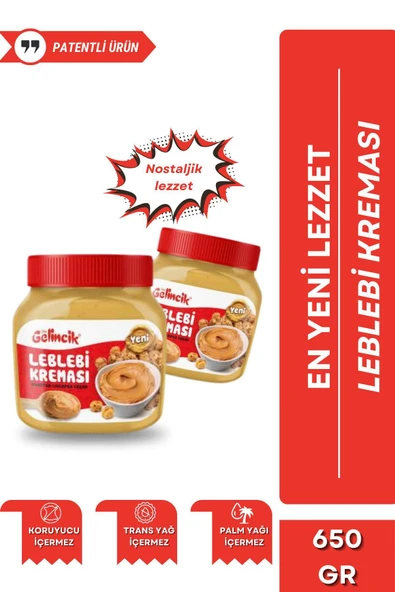 Gelincik Kahvaltılık Sürülebilir Doğal Katkısız 650gr Özel Üretim Orijinal Leblebi Kreması ürün görseli 1