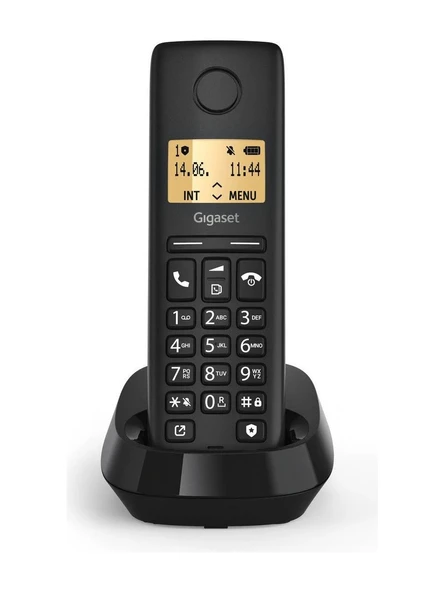 Gigaset Pure 100 Kablosuz Dect Telsiz Telefon Siyah ürün görseli 1