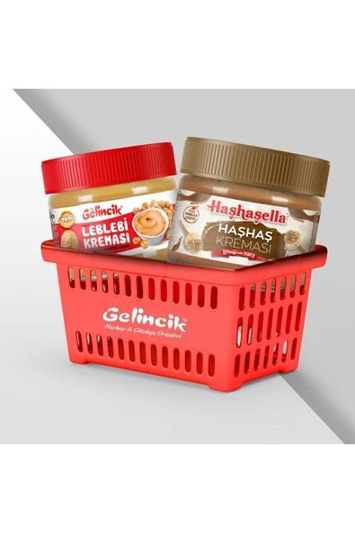 Gelincik 320gr Leblebi Kreması ve 320gr Haşhaş Kreması Kasım Sepeti ürün görseli 1