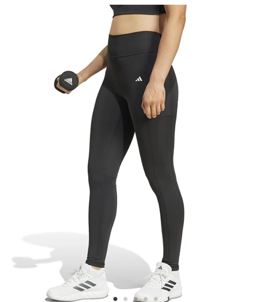 adidas Optime Stash High Rise Kadın Siyah Tayt IQ2688 ürün görseli 1