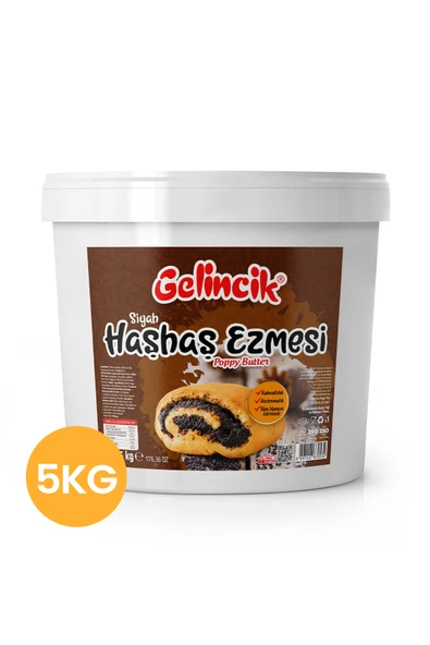 Gelincik Siyah Haşhaş Ezmesi 5 kg ürün görseli 1