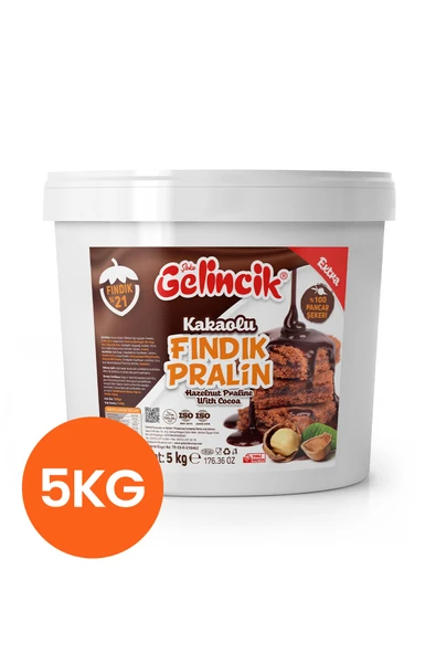 Gelincik Kahvaltılık Sürülebilir Doğal Katkısız 5kg Özel Üretim Pralin Ekstra ürün görseli 1