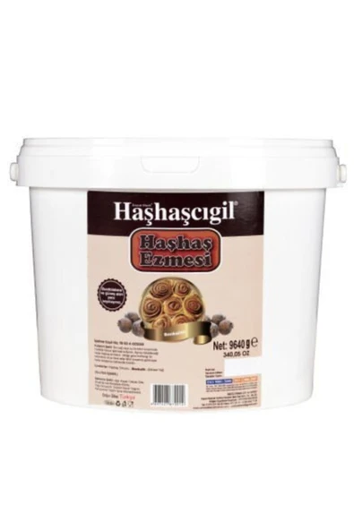 Gelincik Haşhaşella Gelincik Hamur Işlerinde Kahvaltılık Doğal Katkısız 10kg Özel Üretim Haşhaş Ezmesi ürün görseli 1