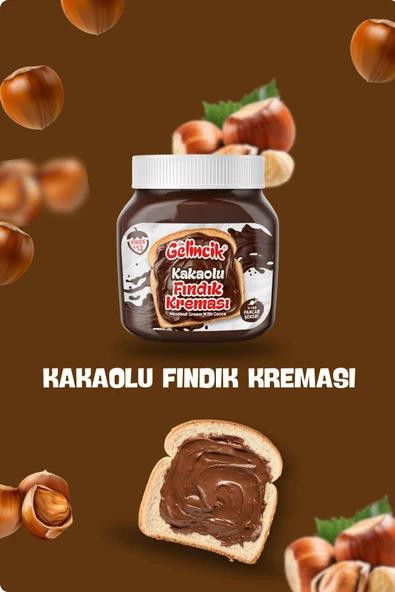 Gelincik 650 Gr Kakaolu Fındık Kreması ürün görseli 1