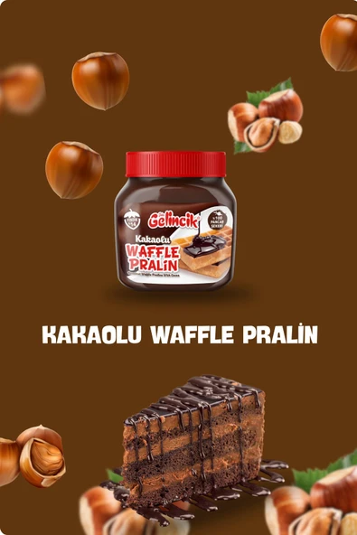 Gelincik 650 Gr Waffle Pralin - Resim 2
