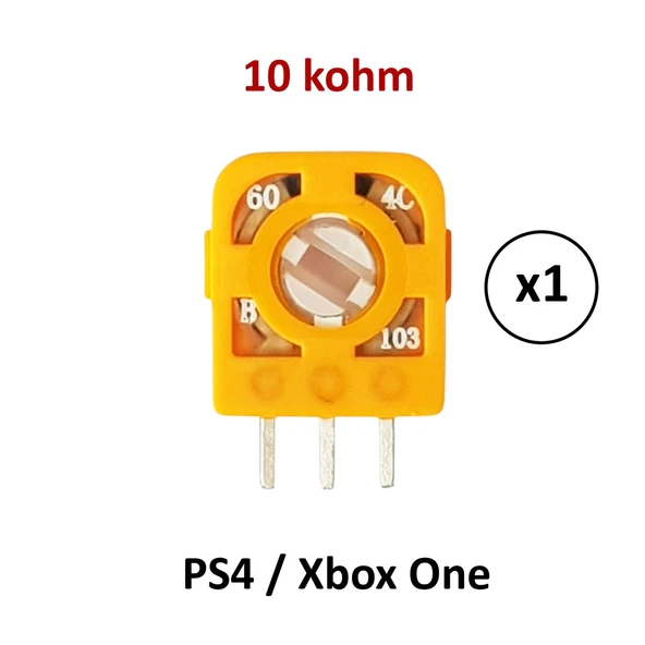 PS4 Xbox One Mikro Direnç 10k Micro Switch Potans Turuncu 1 Adet ürün görseli 1