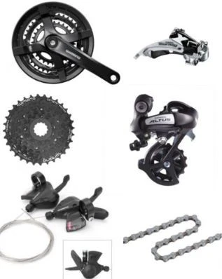 Shimano 8 vites mtb grupset ürün görseli 1