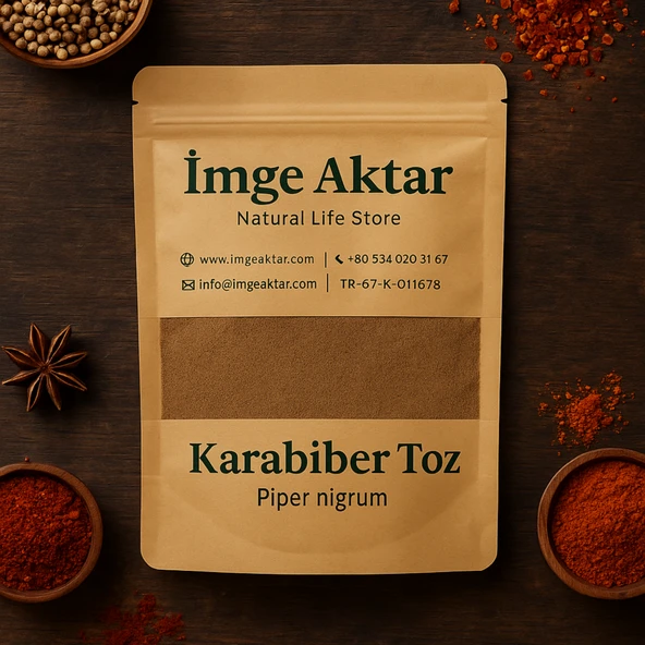 Karabiber Toz 100g - Resim 2