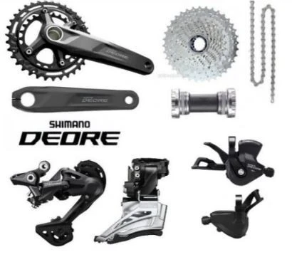 Shimano deore fc-m 4100 2-10 Vites mtb grupset ürün görseli 1