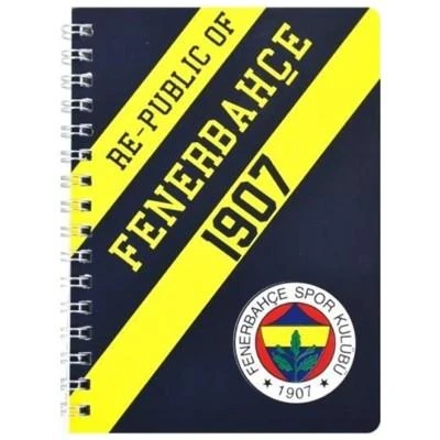 Fenerbahçe Lisanslı Not Defteri Spralli ürün görseli 1