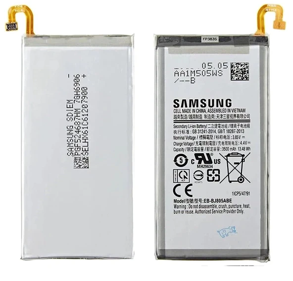 Samsung Galaxy A6 PLUS Uyumlu Batarya Pil Sıfır Orijinal ürün görseli 1