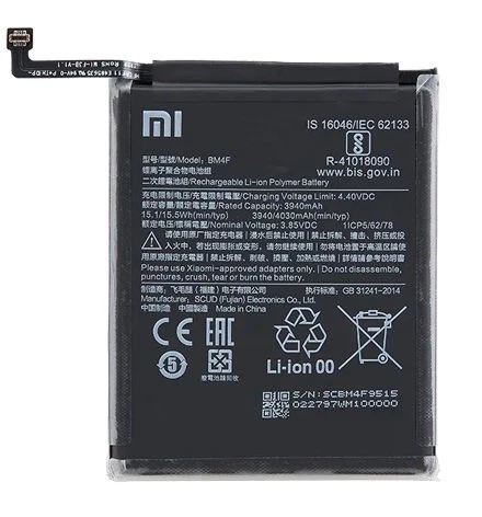 Xiaomi Mİ 9 LİTE - BM 4F - Uyumlu Batarya Pil Sıfır Orijinal ürün görseli 1