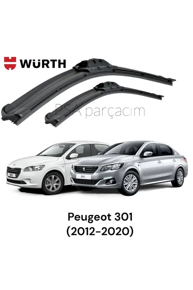Peugeot 301 Silecek Takımı (2012-2020) 2'li ürün görseli 1