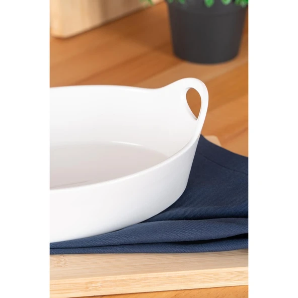 ACAR BİANCO PERLA OVAL KASE ürün görseli 1